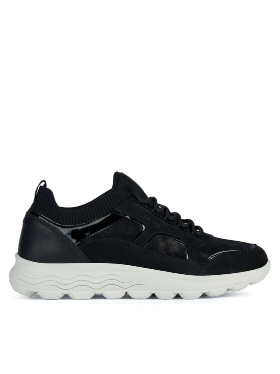 Sneakers Geox D Spherica D26NUC 022TC C9999 Negru