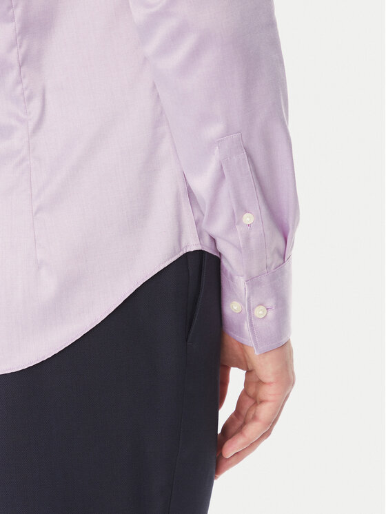 Calvin Klein Calvin Klein Koszula LV019EU035 Różowy Slim Fit