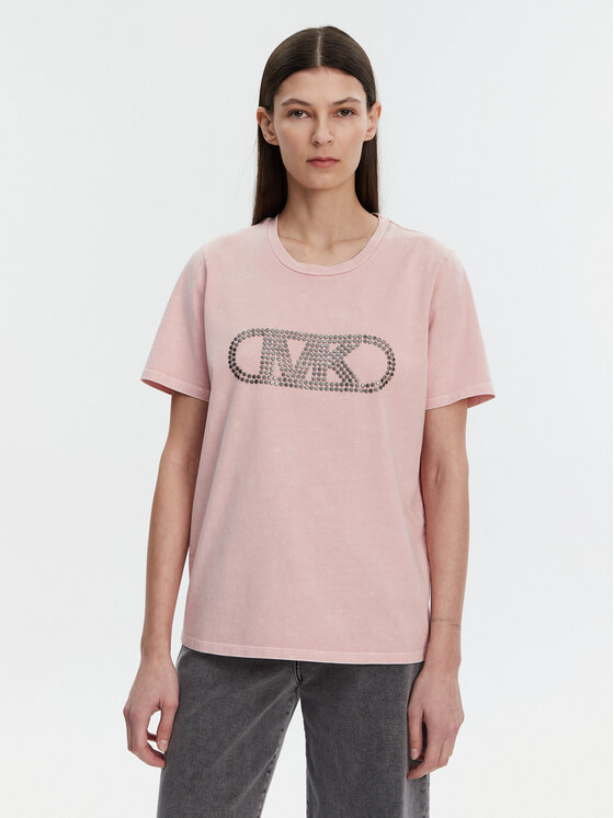 MICHAEL Michael Kors MICHAEL Michael Kors T-Shirt MS551SC491 Ροζ Regular Fit