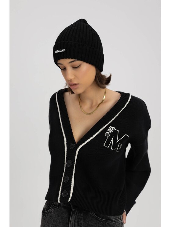 Misaga Misaga Czapka FRST BEANIE Czarny