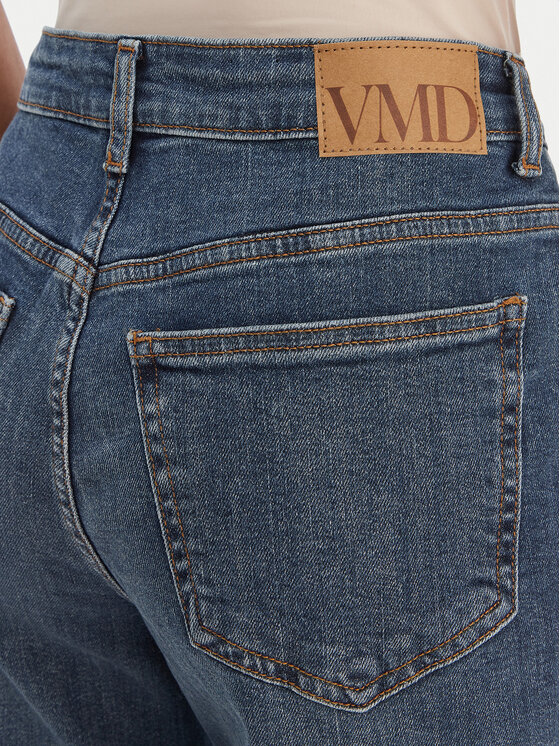 Vero Moda Vero Moda Jeansy Rosie 10342051 Modrá Straight Fit