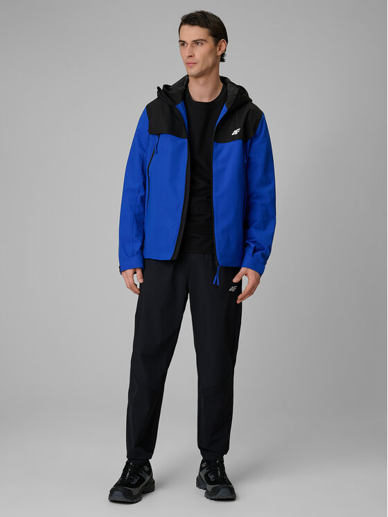 4F 4F Kurtka przejściowa CITY JACKETS Niebieski Regular Fit
