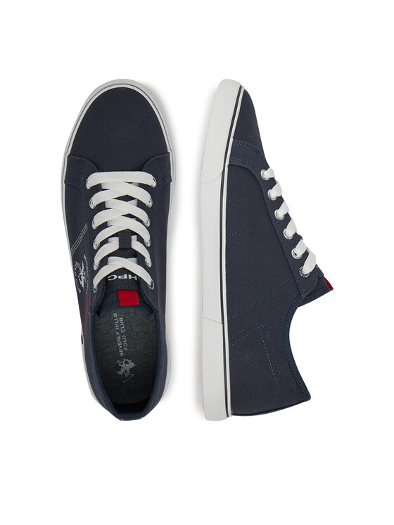 Beverly Hills Polo Club Beverly Hills Polo Club Sneakers aus Stoff M-VSS24010A Dunkelblau