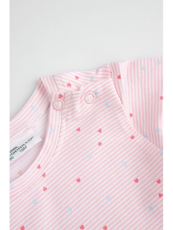 Coccodrillo Coccodrillo Sukienka codzienna WC6112801QGN-033 Różowy Regular Fit