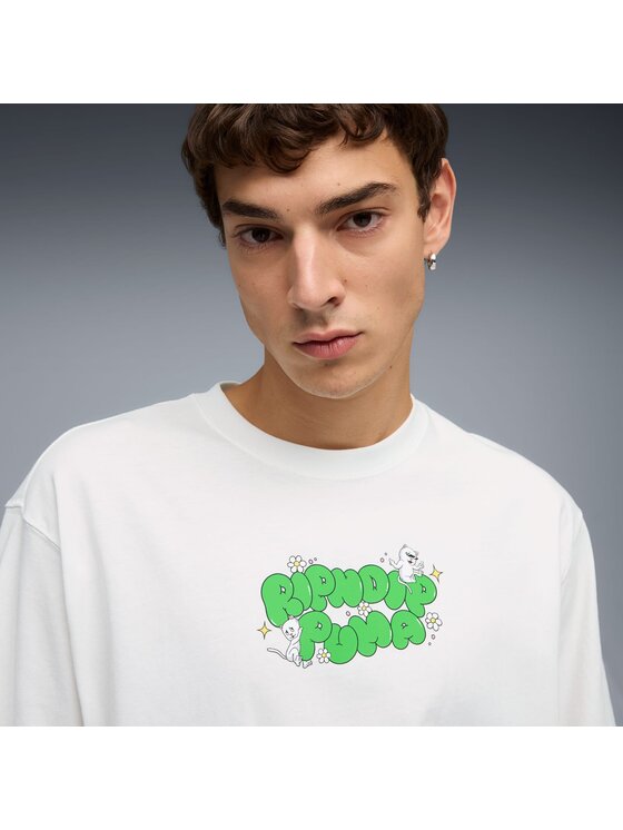 Puma Puma T-Shirt 632413 Biały Regular Fit