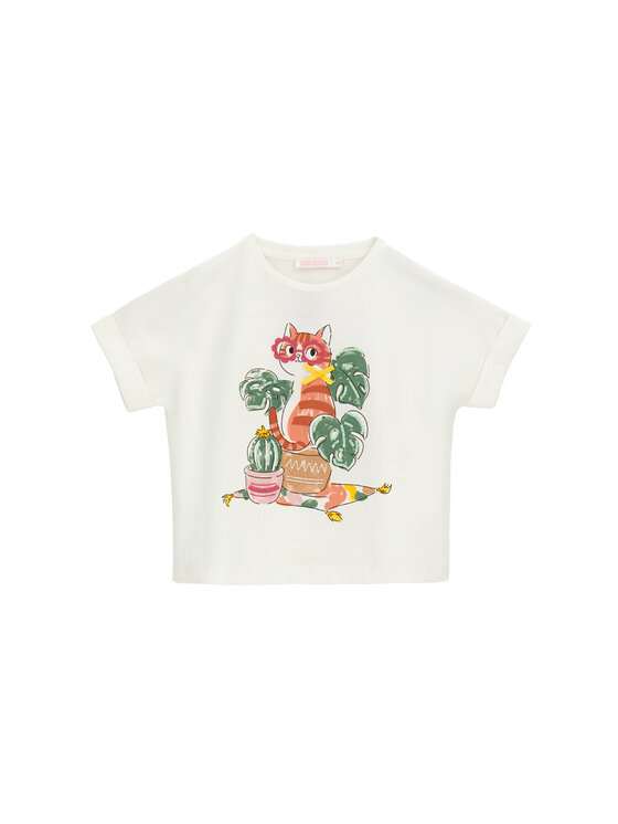 Original Marines Original Marines Футболка DFP3144CF Білий Boxy Fit