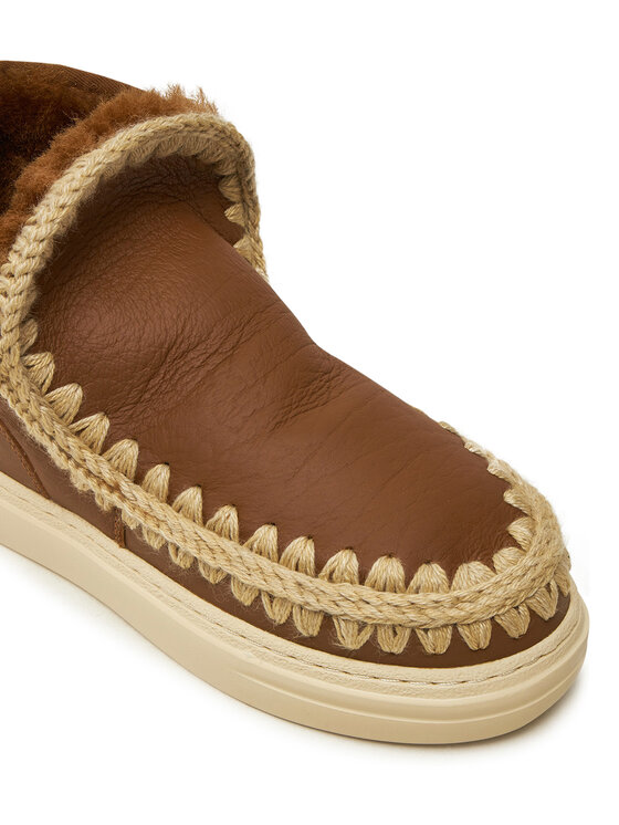 Mou Mou Škornji za sneg Eskimo Sneaker Bold FW411000B Rjava