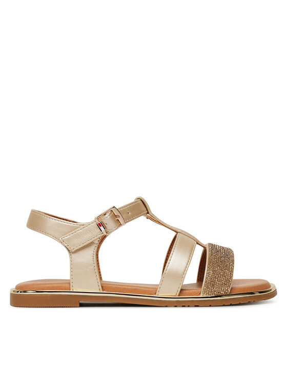 Tommy Hilfiger Tommy Hilfiger Sandale T3A2-33781-1372 M Zlatna