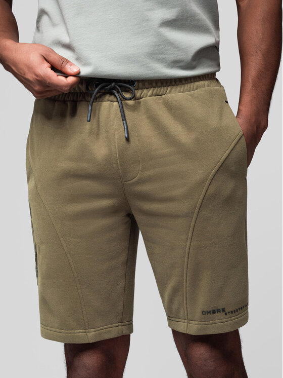 Ombre Ombre komplet szortów materiałowych Z127 Kolorowy Slim Fit