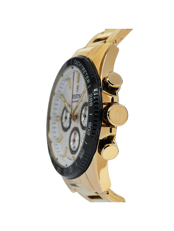 Festina Festina Zegarek Timeless Chronograph 20634/1 Złoty