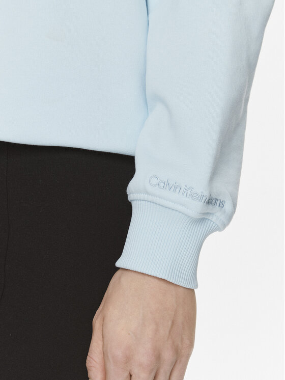 Calvin Klein Jeans Calvin Klein Jeans Bluză Embro Badge J20J223227 Albastru Regular Fit