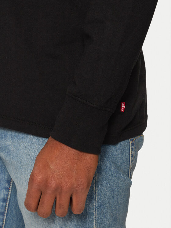 Levi's® Levi's® S dlouhým rukávem Graphic Tee 36015-0013 Černá Regular Fit