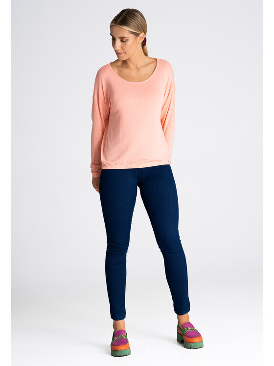 FIGL FIGL Blúzka M981 Ružová Regular Fit