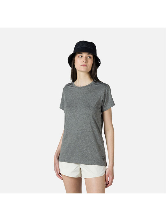 T-Shirt Rossignol, Rozmiar S, Szary, W E-Fiber Line Tee