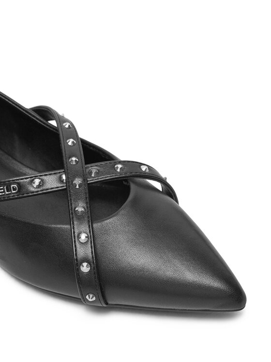 KARL LAGERFELD KARL LAGERFELD Μπαλαρίνες Kerrie KL40155 Μαύρο