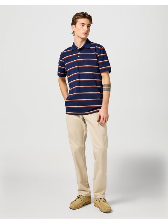 Wrangler Wrangler Spodnie materiałowe TEXAS SLIM Beżowy Slim Fit