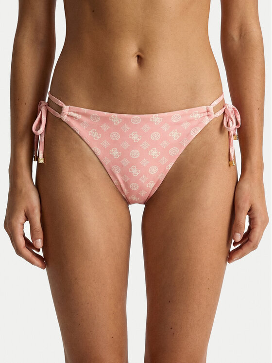 Guess Bikini partea de jos E6GO06 MC04R Roz