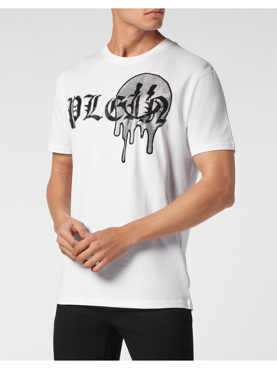 PHILIPP PLEIN PHILIPP PLEIN T-shirt 15125 Bianco Regular Fit