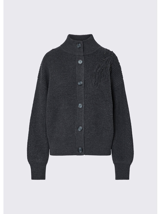 Liu Jo Liu Jo Cardigan CF6170MA22S02070 Grigio Regular Fit