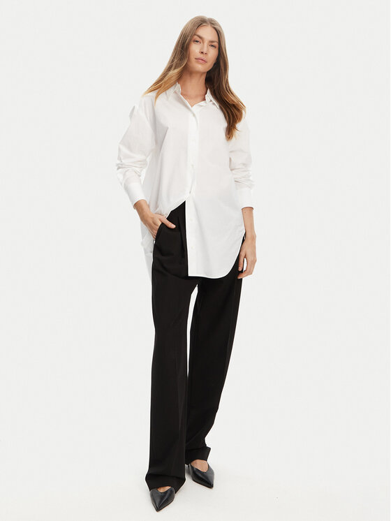 Marc O'Polo Marc O'Polo Πουκάμισο B01 1051 42025 Λευκό Regular Fit