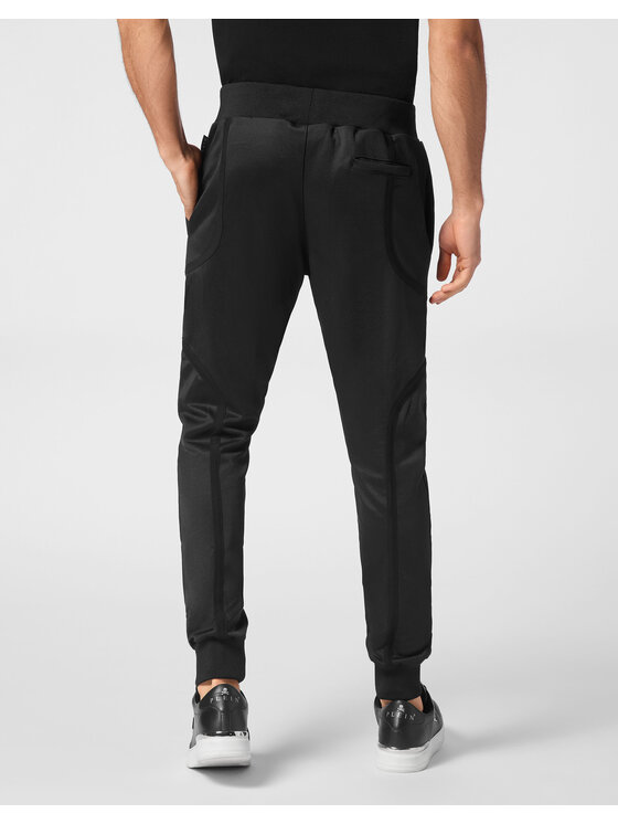 PHILIPP PLEIN PHILIPP PLEIN Jogger nohavice 9431 Čierna Jogger Fit