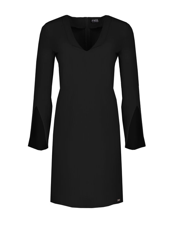 FIGL FIGL Vestito da giorno M550 Nero Regular Fit
