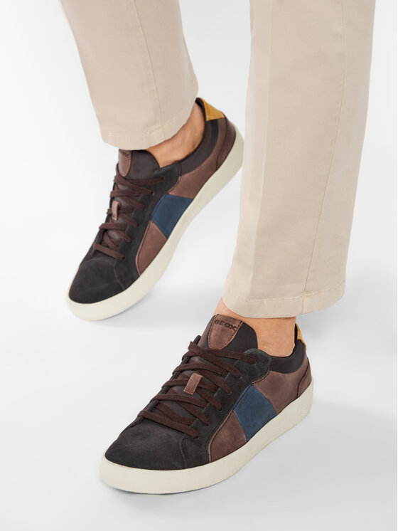 Geox Geox Snīkeri U Warley B U926HB 0CL22 C6M6T Brūns