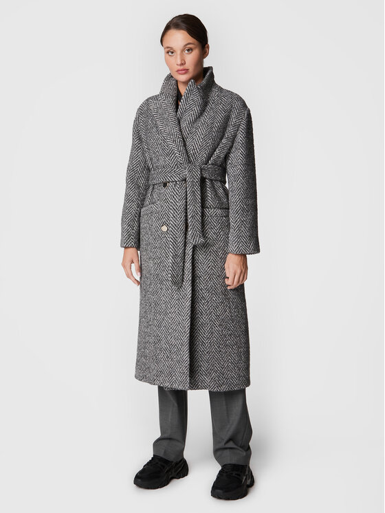 manteau liu jo gris