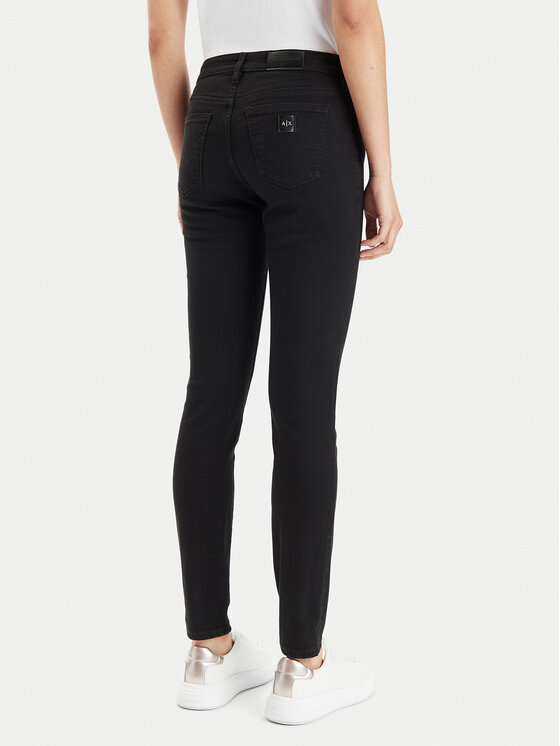 Armani Exchange Armani Exchange Jeans hlače 8NYJ01 Y3TAZ 1200 Črna Slim Fit