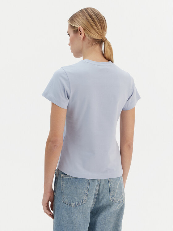 Guess Guess T-Shirt V4YI21 KCDH1 Himmelblau Regular Fit