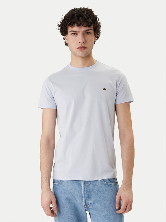 Lacoste Lacoste Tricou TH6709 Albastru celest Regular Fit