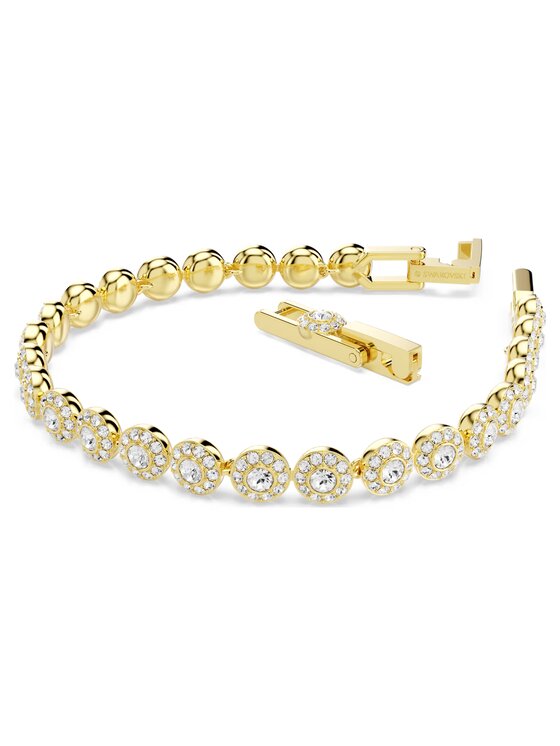 Swarovski Swarovski Bransoletka Una Angelic 5749386 Złoty