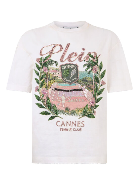 PHILIPP PLEIN PHILIPP PLEIN T-Shirt 30524 Bílá