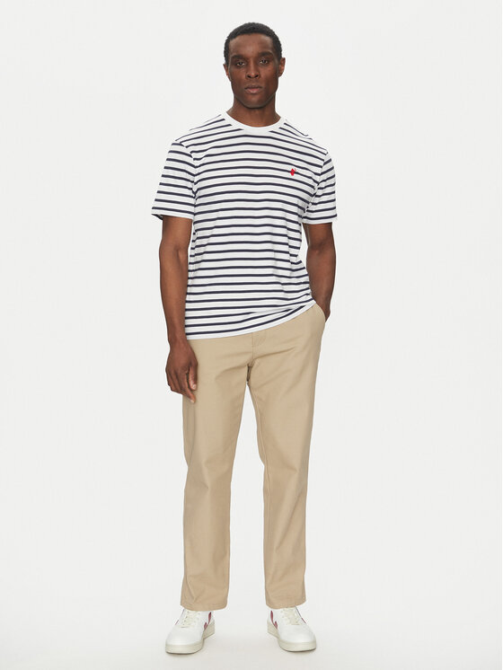 Save The Duck Save The Duck T-krekls DT1743M BESY20 Tumši zils Regular Fit
