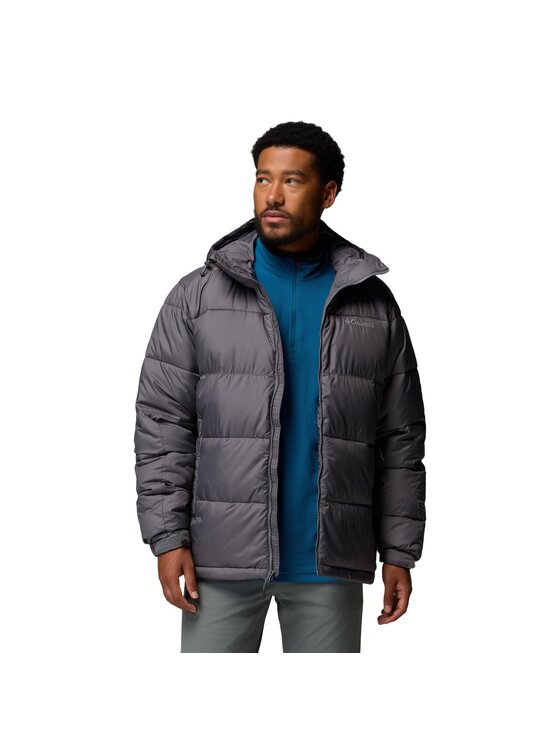 Columbia Columbia Kurtka zimowa Pike Lake II Long Jacket 2050931025 Szary Regular Fit