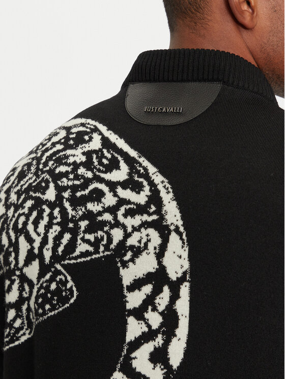 Just Cavalli Just Cavalli Kampsun 77OAFM40 Must Regular Fit