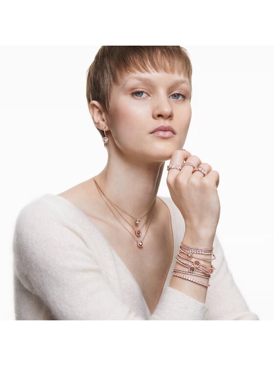 Swarovski Swarovski Bransoletka Matrix Tennis 5677823 Srebrny