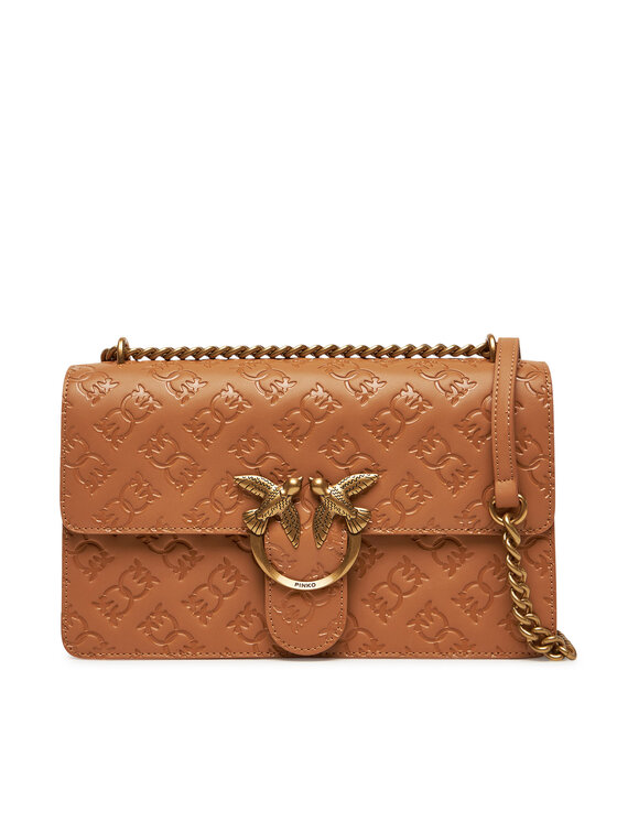 PINKO PINKO Geantă Love One Classic Dc 100941 A1YB Maro