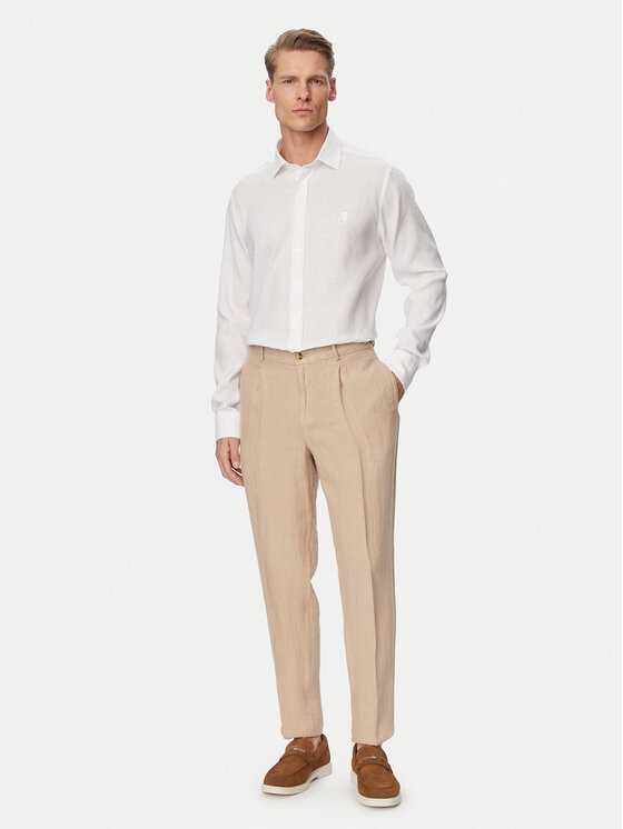 KARL LAGERFELD KARL LAGERFELD Krekls 605084 562791 Balts Regular Fit