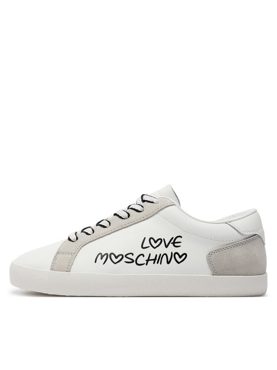LOVE MOSCHINO LOVE MOSCHINO Sneakersy JA15512G0IIAC10A Bílá
