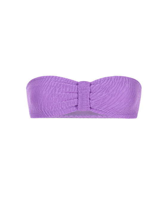 Miss Lou Miss Lou Bikini pezzo sopra G-SP2-FL Viola