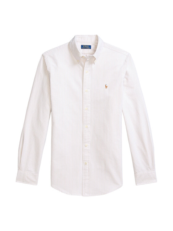 Polo Ralph Lauren Polo Ralph Lauren Cămașă 710953704007 Bej Custom Fit