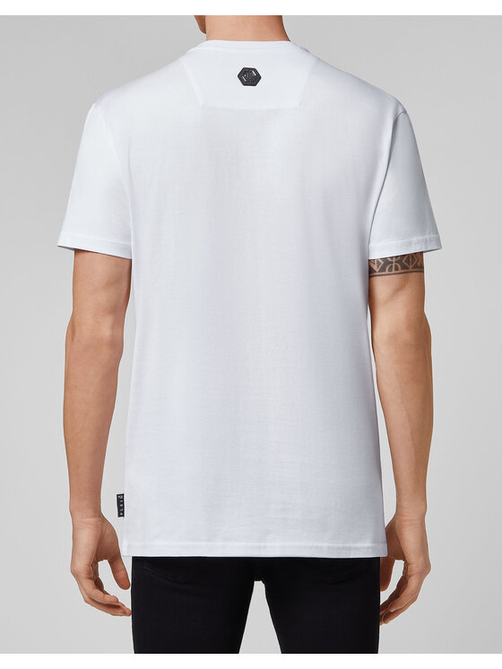 PHILIPP PLEIN PHILIPP PLEIN T-Shirt 5805 Bílá Regular Fit