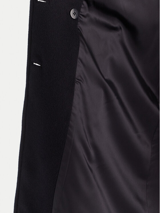 Marella Marella Cappotto di lana Balcone 2523016112 Blu scuro Regular Fit