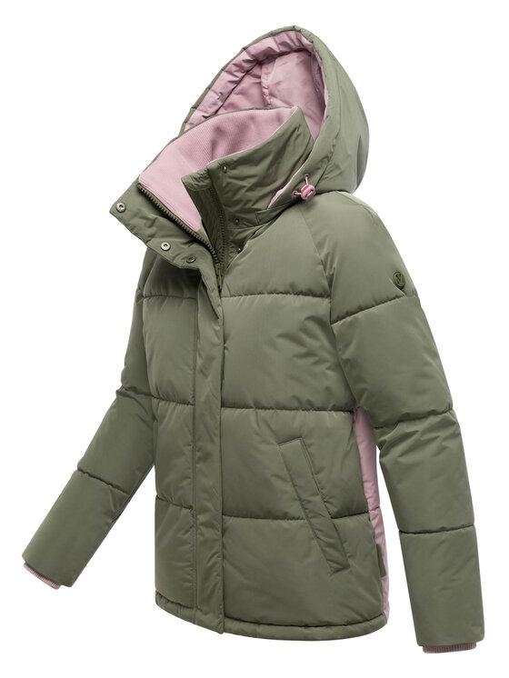 Marikoo Marikoo Kurtka zimowa Omariaa Zielony Regular Fit