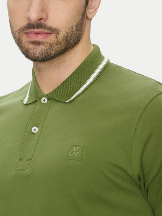 Marc O'Polo Marc O'Polo Polokošile 522 2034 53034 Zelená Regular Fit