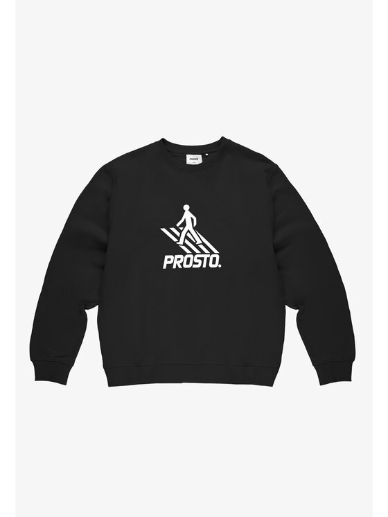 PROSTO. PROSTO. Bluza Crossing Czarny Regular Fit