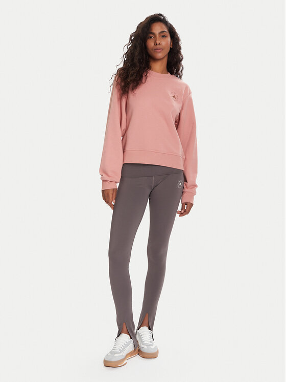 adidas by Stella McCartney adidas by Stella McCartney Pulóver JX6784 Rózsaszín Regular Fit