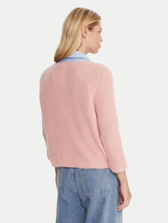 Weekend Max Mara Weekend Max Mara Sveter Xeno 2525366102 Ružová Relaxed Fit