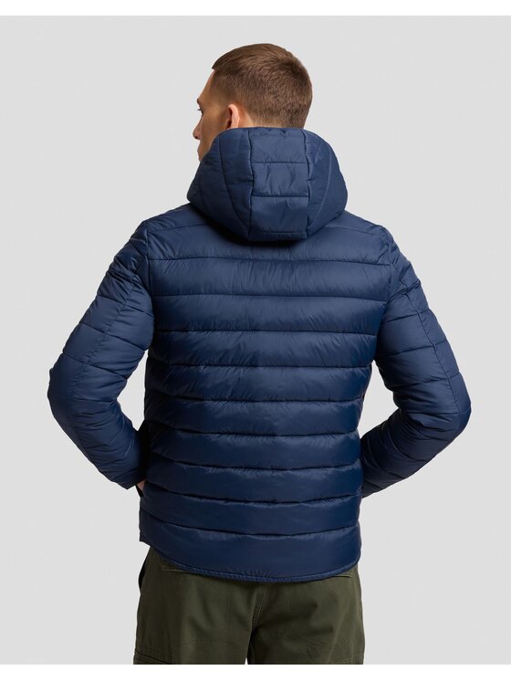 Lee Lee Kurtka puchowa PUFFER JACKET Niebieski Regular Fit
